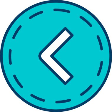 ok simgesi, vektör illüstrasyonu