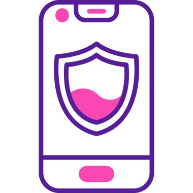 cep telefonu ikonu vektör illüstrasyonu