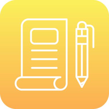 vektör kalem simgesi