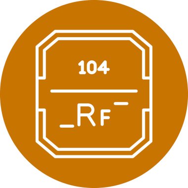 Modern bir simgenin vektör illüstrasyonu
