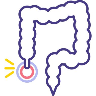 Çizgi film simgesinin vektör çizimi