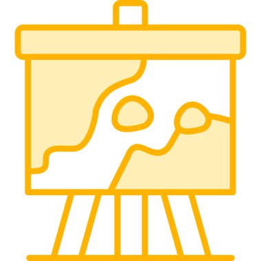 resim boyama simgesi - taslak biçimi