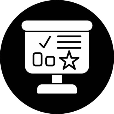 Web simgesi vektör illüstrasyonu