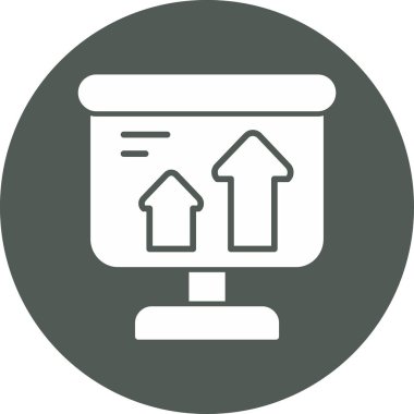 seo modern simgesinin vektör illüstrasyonu