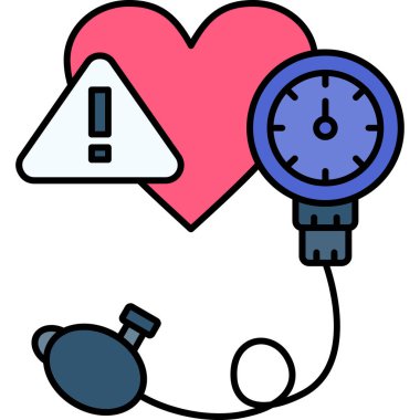 basınç göstergesi kalp simgesi