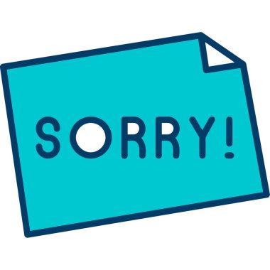 Şeffaf bir arkaplanda vektör çizimi için üzgünüm. Birinci kalite semboller. konsept ve grafik tasarım için vuruş simgesi tasarımı