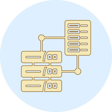 sunucu simgesi çizimi