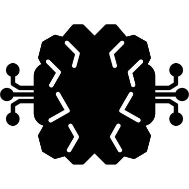 Virüs ikonu vektör illüstrasyonu