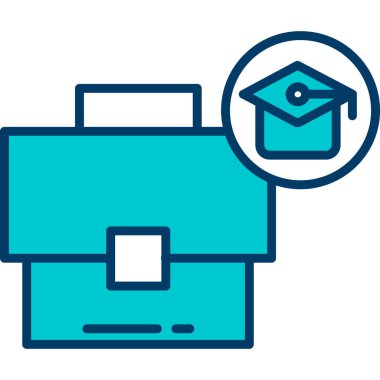 eğitim simgesi vektör işareti