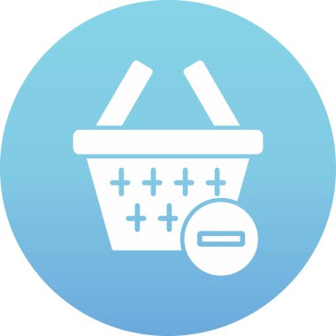 Sepet alışveriş simgesi taslak biçiminde