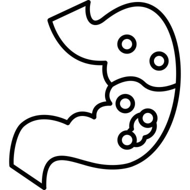 Cadılar Bayramı hayalet simgesi, vektör illüstrasyonu