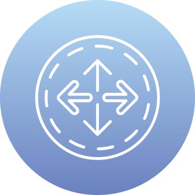 seo modern simgesinin vektör illüstrasyonu