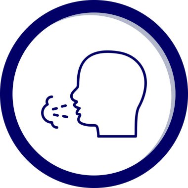 İnsan simgesinin vektör illüstrasyonu