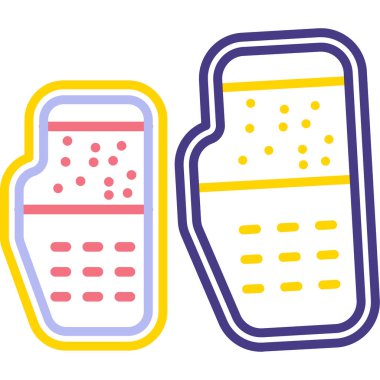 Vektör illüstrasyonu, simge ögesi arkaplanı