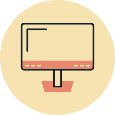 bilgisayar simgesi vektör illüstrasyonu