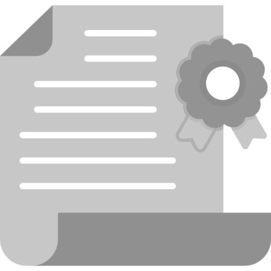 belge dosya simgesi. vektör illüstrasyonu