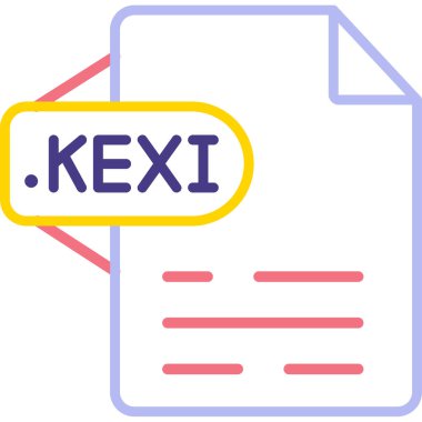 dosya biçimi vektör illüstrasyonuName