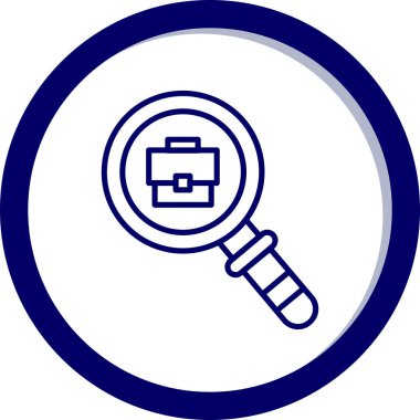 Seo simgesinin vektör illüstrasyonu