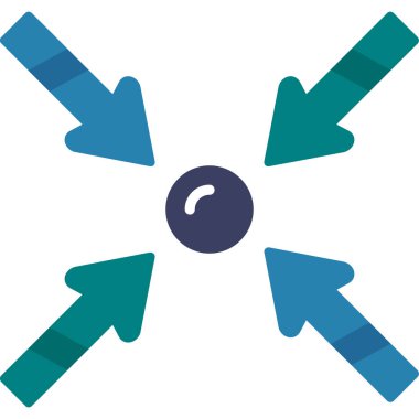 Yön ok simgesi. vektör tasarımı