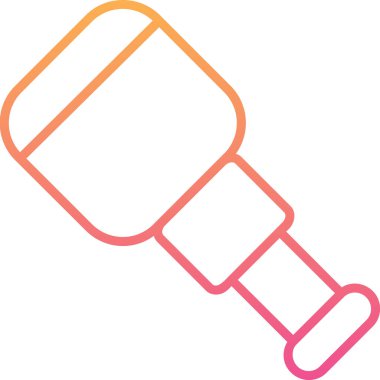 dondurma ikonu vektör illüstrasyonu