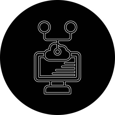 Bir b eksikliği simgesinin vektör çizimi