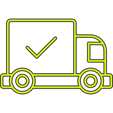 servis simgesi, vektör illüstrasyonu