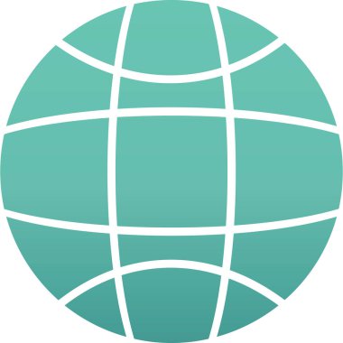 Eşsiz Dünya Vektörü Kabartma Simgesi