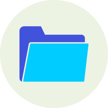 belge dosya simgesi beyaz arkaplanda izole edildi