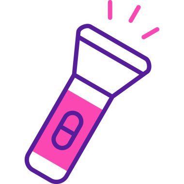 Test tübü simgesi, vektör illüstrasyonu