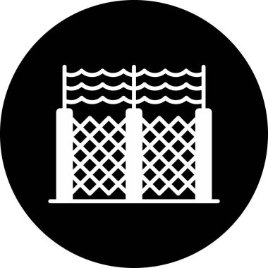 Köprü vektör düz simgesi