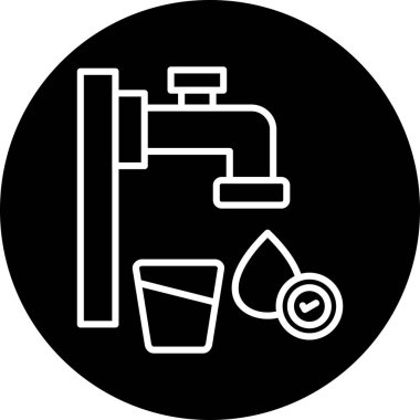 Seo simgesinin vektör illüstrasyonu