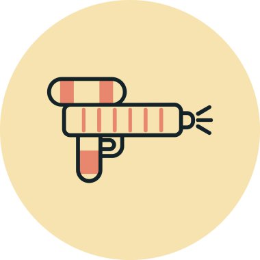 Termometre simgesinin vektör illüstrasyonu