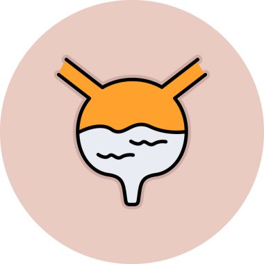 Tatlı çizgi film karakterinin vektör çizimi