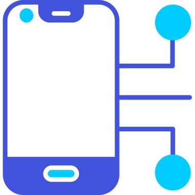 Cep telefonu. Basit simge