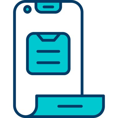 telefon simgesi, vektör illüstrasyonu