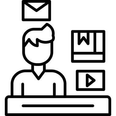 Web tasarım ikonu vektör illüstrasyonu