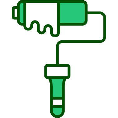 elektrik dolgu simgesi, vektör illüstrasyonu