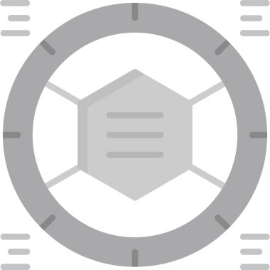 Modern bir tasarımın vektör simgesi