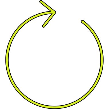 ok işareti simge vektör çizim