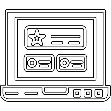 akıllı telefonlu bilgisayar ekranı