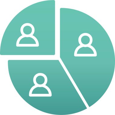 İnsan simgesinin vektör illüstrasyonu