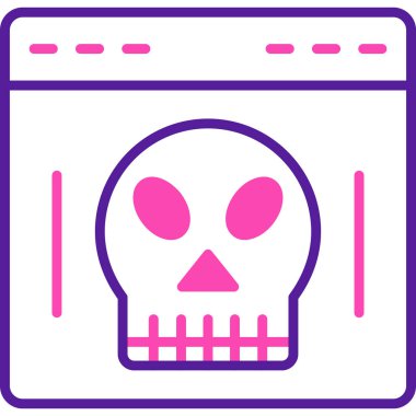 Cadılar Bayramı. Web simgesi basit illüstrasyon