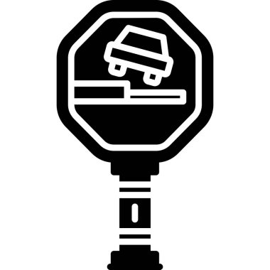 Trafik lambası. Basit illüstrasyon