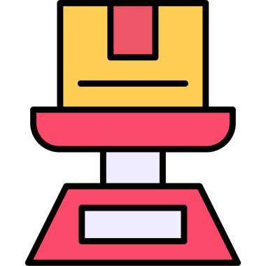 Bina. Web simgesi basit tasarım