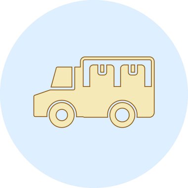 Modern b 'nin vektör illüstrasyonunda yiyecek ikonu yok