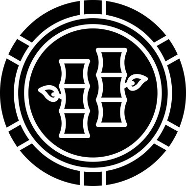 Çin geleneksel kağıt kesim simgesi ana hatlarıyla