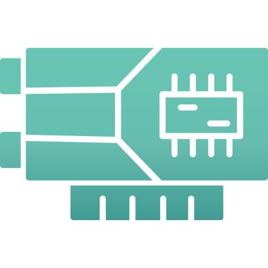 devre kartı simgesi, basit biçim