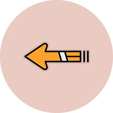 Yol işaretinin vektör illüstrasyonu