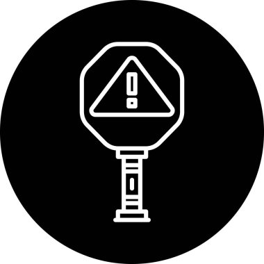 Benzersiz konum pin vektör simgesi