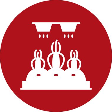 Modern binanın vektör illüstrasyonu